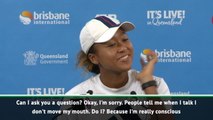 Can you hear me ok? Osaka's surprise question to journalists