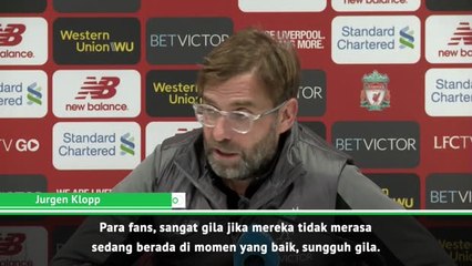 Jangan Terlalu Berisik Saat Tahun Baru, Anjing Saya Tak Menyukainya! - Klopp Kepada Fans Liverpool
