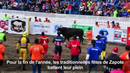 Le rodéo à dos de taureaux: le défi de fin d'année au Costa Rica
