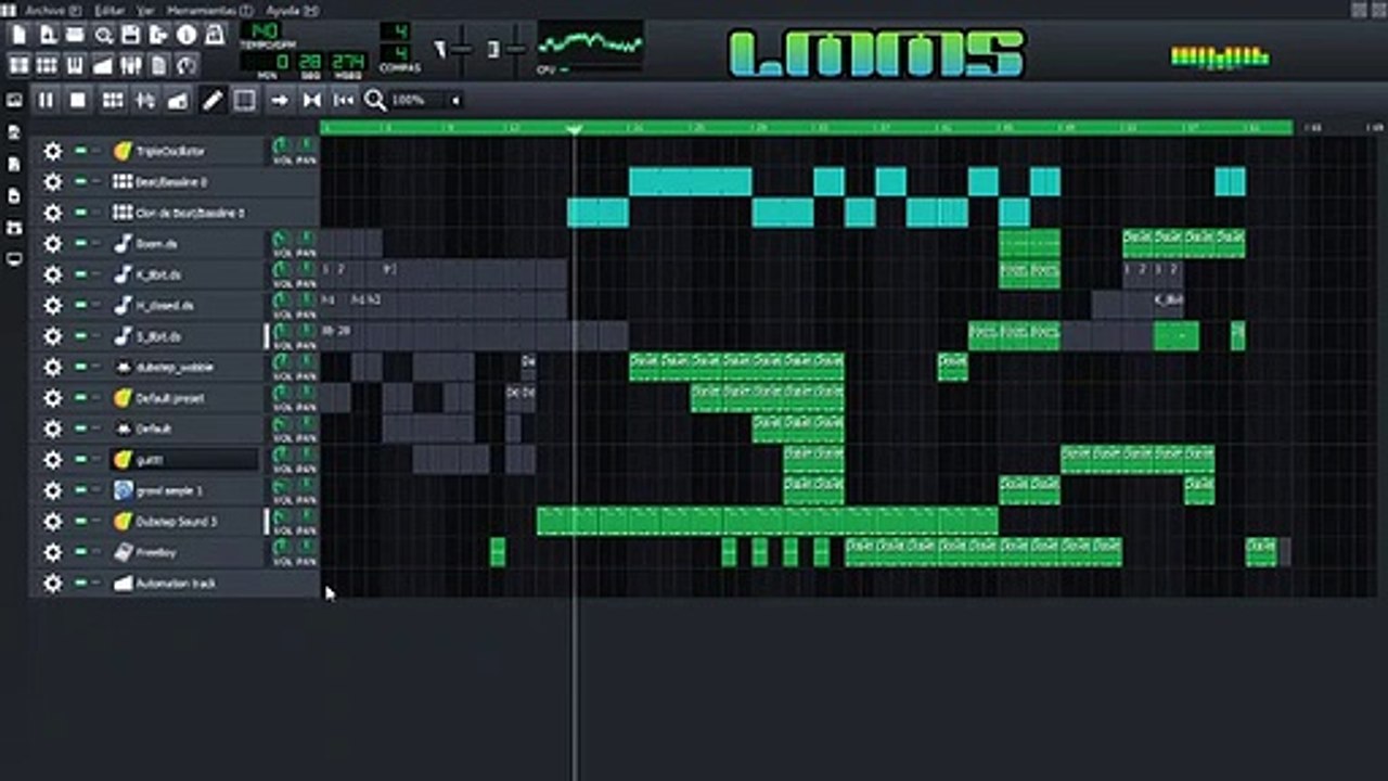 Minidubstep con LMMS