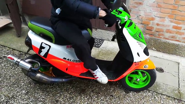 Sound Marmitta PM Tuning PM59 su Piaggio Zip Sp 172 Malossi MHR ( 720 X 1280 )