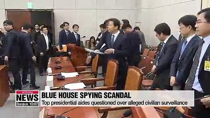 Top presidential aides questioned over alleged civilian surveillance