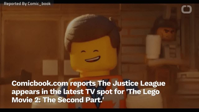 Justice League Featured In 'The LEGO Movie 2' TV Spot