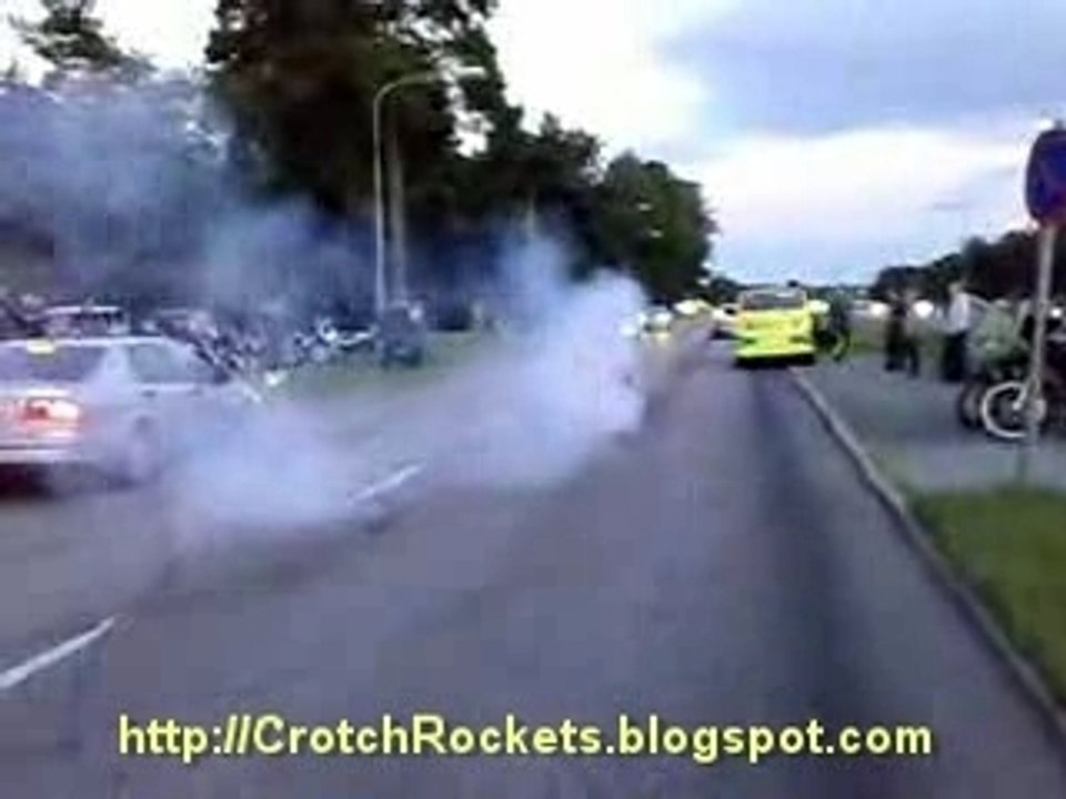 Smoking out the Cops GSXR-1000