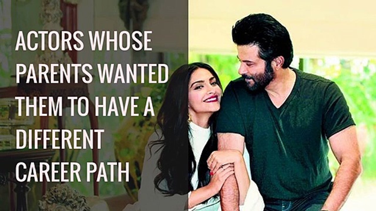 Bollywood Actors Whose Parents Wanted Them To Have A Different Career Path