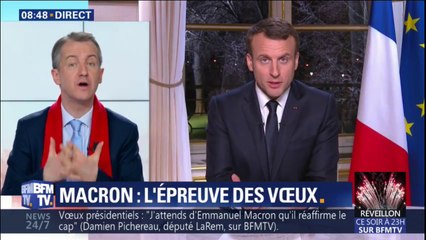 ÉDITO - Vœux de Macron: "C'est l'occasion de reprendre la main"