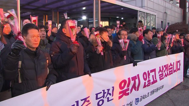 튼튼한 차 만들게요 ...쌍용차 해고자 10년 만의 출근 / YTN