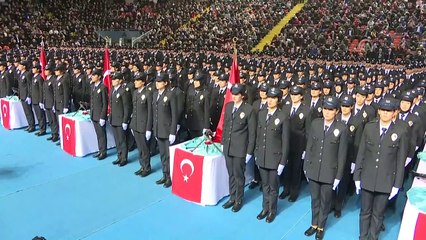 Скачать видео: İçişleri Bakanı Soylu - POMEM Mezuniyet Töreni - detaylar -  ANKARA