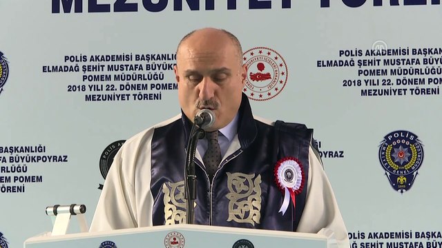POMEM Mezuniyet Töreni - Polis Akademisi Başkanı Çolak - ANKARA