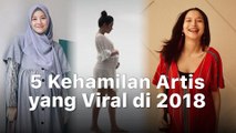 5 Kehamilan Artis yang Curi Perhatian Warganet di 2018