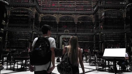 À Rio, cette bibliothèque ressemble beaucoup à celle de Poudlard dans Harry Potter