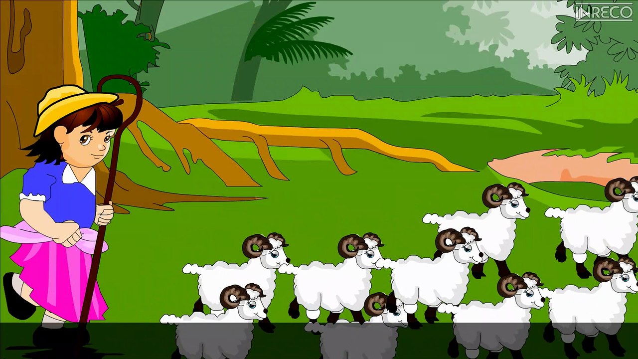Nursery Rhymes | Little Bo Peep | Sujatha | English Children Song