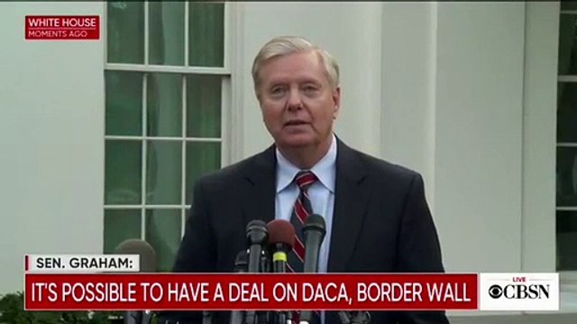 Lindsey Graham After Trump Meeting: 'I Feel Better About Syria'