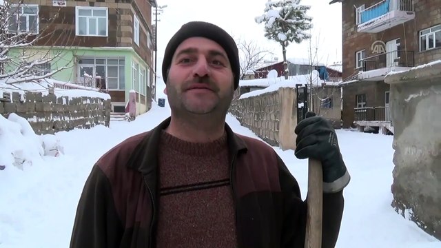 Ahlat'a kar yağışı - BİTLİS