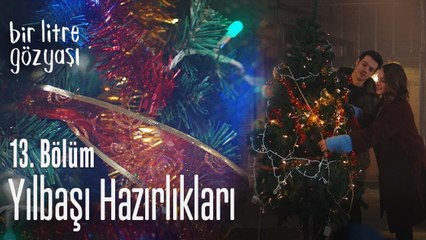 Mahir ve Cihan yılbaşına hazırlanıyor - Bir Litre Gözyaşı 13. Bölüm