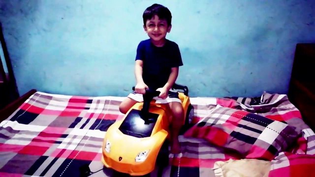 Kids Play with Toys Car.Ride on power wheels Car.Power Wheels Cars video for kid