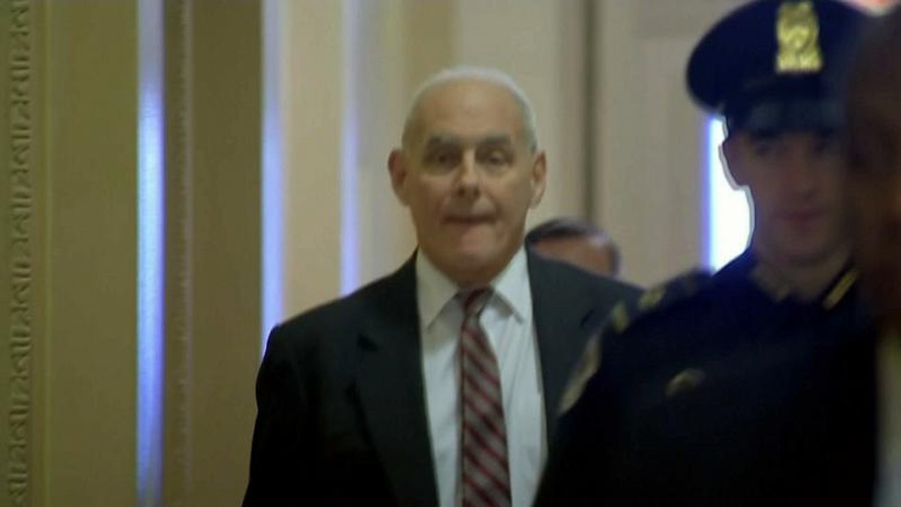Outgoing White House chief of staff contradicts Trump on immigration