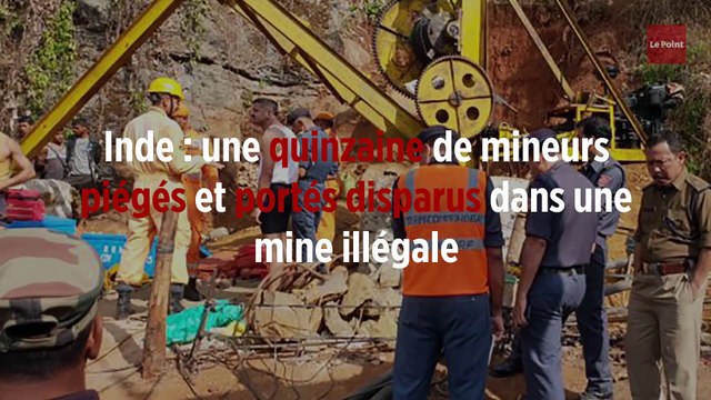 Inde : une quinzaine mineurs périssent piégés dans une mine illégale