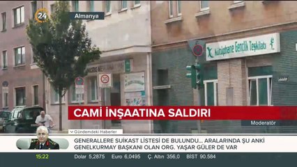 Cami inşaatına saldırı