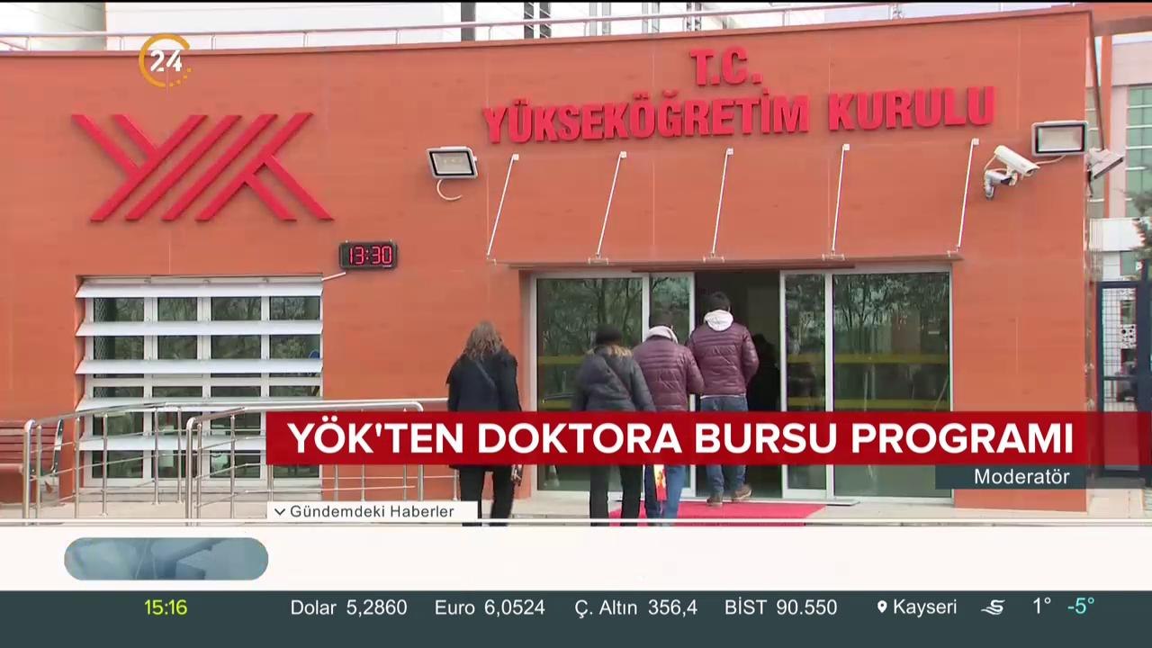 YÖK'ten doktora bursu programı