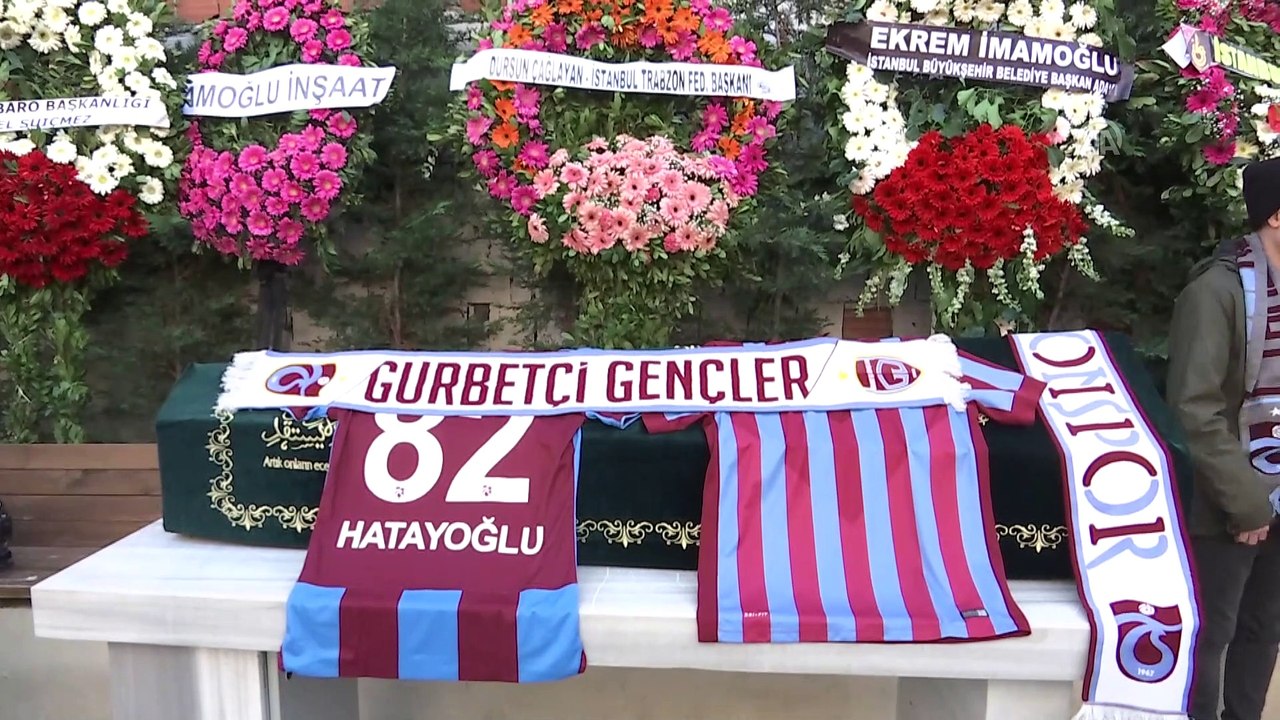 1967 Trabzonsporlular Derneği Başkanı Alaattin Hatayoğlu'nun cenaze töreni - İSTANBUL
