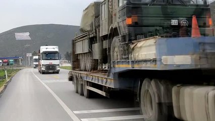 Suriye Sınırına Askeri Sevkiyat