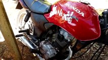 Motocicleta roubada é recuperada pela PM