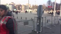 Taksim Meydanı Araç Trafiğine Kapatıldı -1