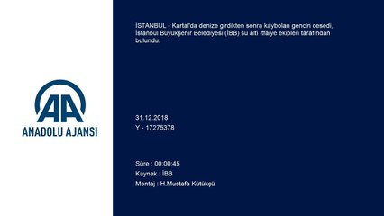 Denizde kaybolan gencin cesedi bulundu - İSTANBUL