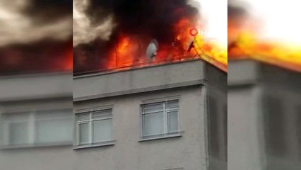 - Bağcılar'da korkutan yangın