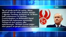 MHP Lideri Devlet Bahçeli’den Yeni Yıl Mesajı