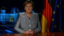 Neujahrsansprache: Merkel sucht nach globalen Lösungen