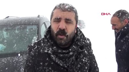 Muş'ta Karda Mahsur Kalan 40 Kişi Kurtarıldı