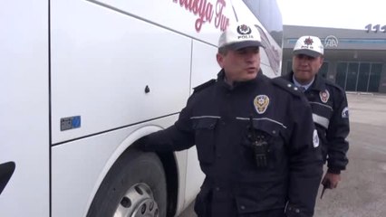 Yolcu Otobüslerine Kış Lastiği Denetimi