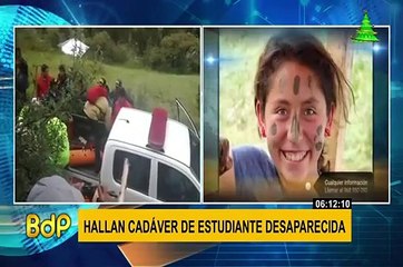 Ángela Carmelino: joven desaparecida en Cusco habría muerto por hipotermia