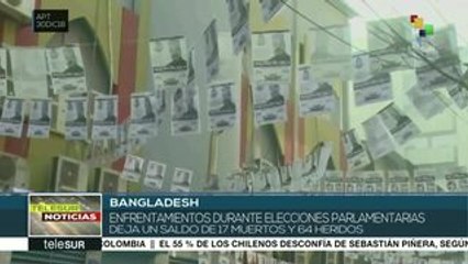 Primera ministra de Bangladesh gana tercer mandato en elecciones
