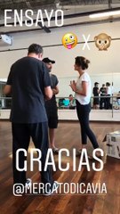 Pedro y Paula ensayando - 10 de Diciembre