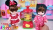 Baby Doll and Juice Cafe Shake Machine Strawberry juice Coffee Toy Soda