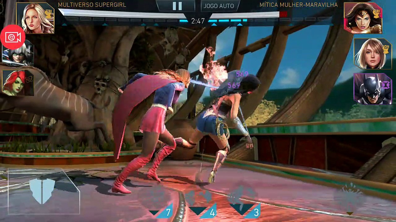Injustice 2 modo arena(para android)