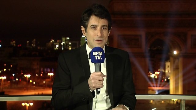 À minuit, retrouvez en direct sur BFMTV le feu d'artifice tiré depuis l'Arc de Triomphe