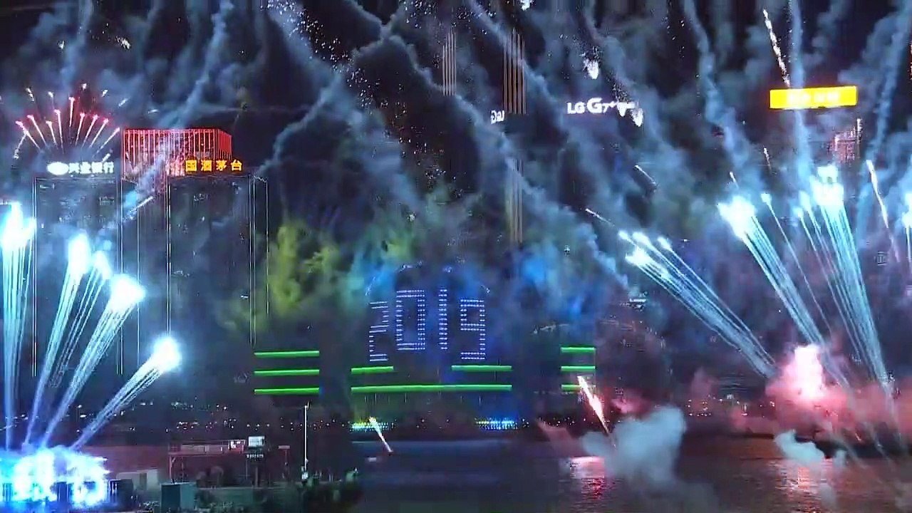 Erste Länder rutschen ins neue Jahr 2019