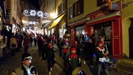 Déambulation dans les rues de Briançon (31 décembre 2018)