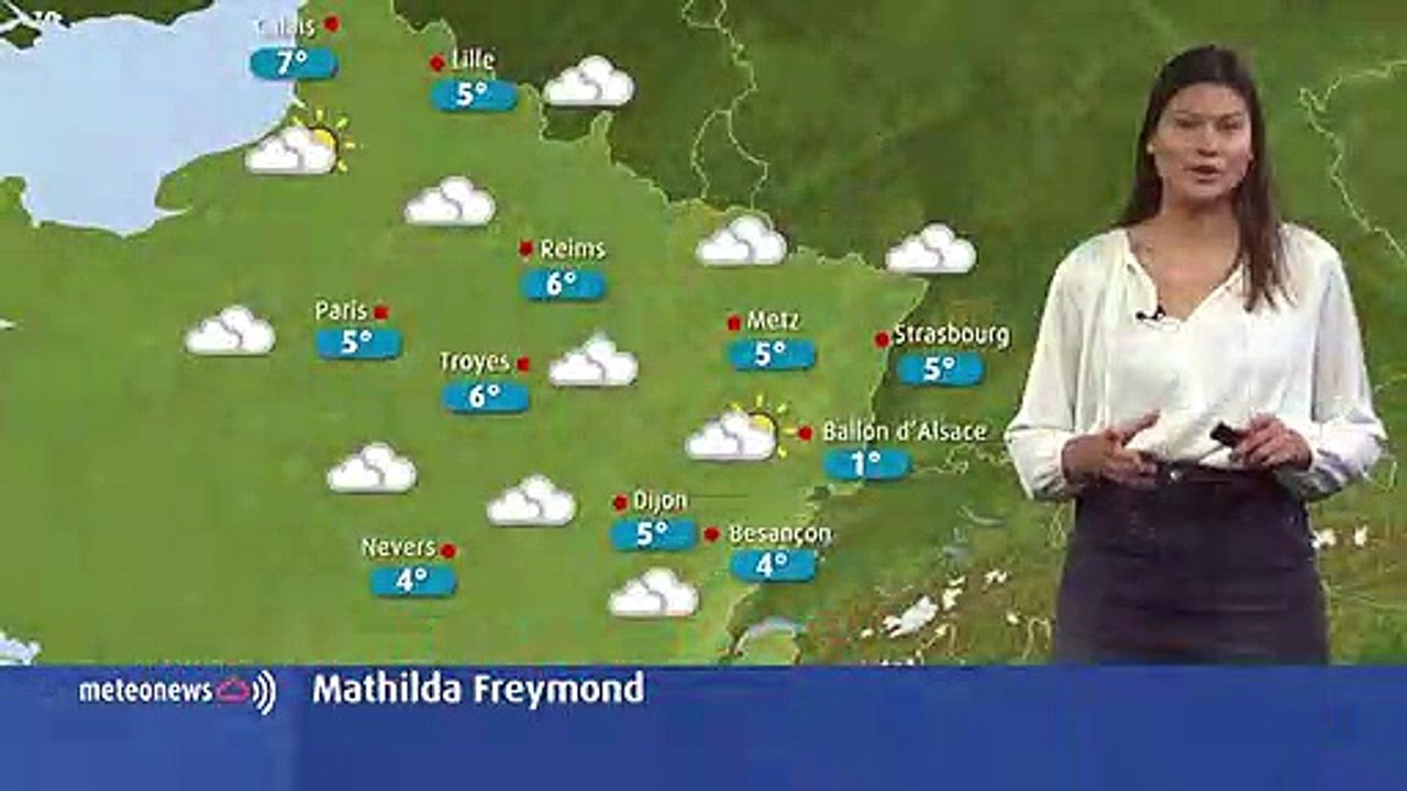 Météo du 1er janvier 2019 en Lorraine et en Fra...