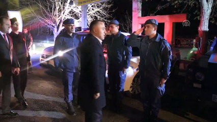 Vali Bilgin, yılbaşı kutlamasını yol denetiminde yaptı - KIRKLARELİ