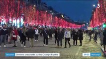Sécurité : derniers préparatifs sur les Champs-Élysées