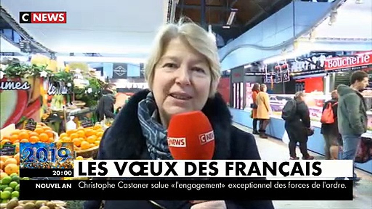 A 20h,  CNews ne diffuse pas les voeux d'Emmanuel Macron, mais les voeux des Français à travers  le pays - Vidéo Dailymotion