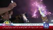 New Year fireworks at Burj Khalifa DUBAI