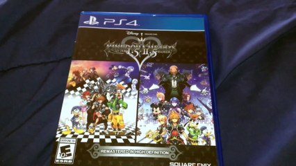 Kingdom Hearts 1.5 + 2.5 (I.5 + II.5) HD ReMIX (PS4) Unboxing