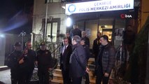 AK Parti'li Çavuşoğlu'ndan Polis Merkezine Yeni Yıl Ziyareti