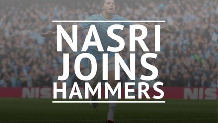 Samir Nasri signs for West Ham